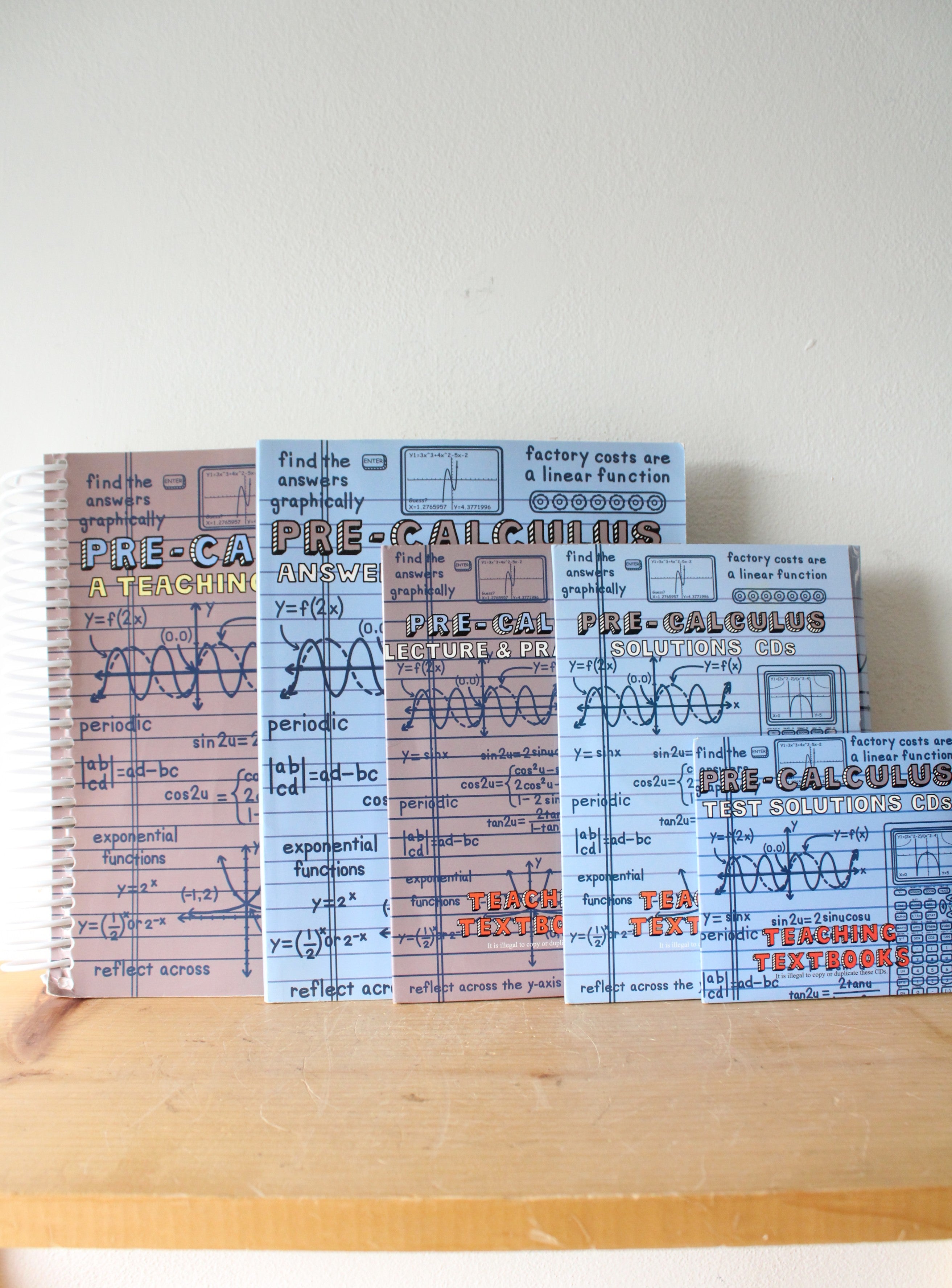 Teaching Textbooks Pre-Calculus Complete Textbook & CD Set