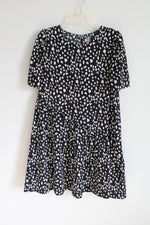 Wonder Nation Black Speckled Dress | 18