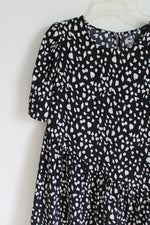Wonder Nation Black Speckled Dress | 18
