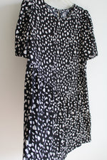 Wonder Nation Black Speckled Dress | 18