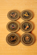 Ark of the Covenant Style Box With Vintage Luxor Casino Coins