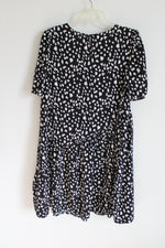 Wonder Nation Black Speckled Dress | 18