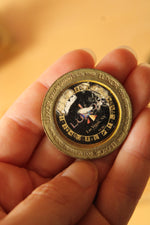 Ark of the Covenant Style Box With Vintage Luxor Casino Coins