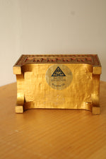 Ark of the Covenant Style Box With Vintage Luxor Casino Coins