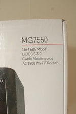 NEW Motorola MG7550 16x4 Cable Modem Plus AC1900 WiFi Router