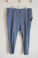 NEW Adolfo Motion Stretch Blue Dress Pants | 44X30