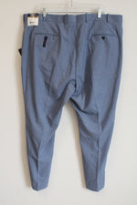 NEW Adolfo Motion Stretch Blue Dress Pants | 44X30