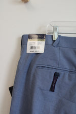 NEW Adolfo Motion Stretch Blue Dress Pants | 44X30