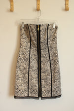 Laundry By Shelli Segal Sleeveless Animal Print Metallic Dress | 4