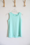 Champion Teal Striped Athletic Tank Top | Youth XL (14/16)