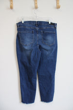 Nicole Miller Soho High Rise Skinny Crop Jeans | 14
