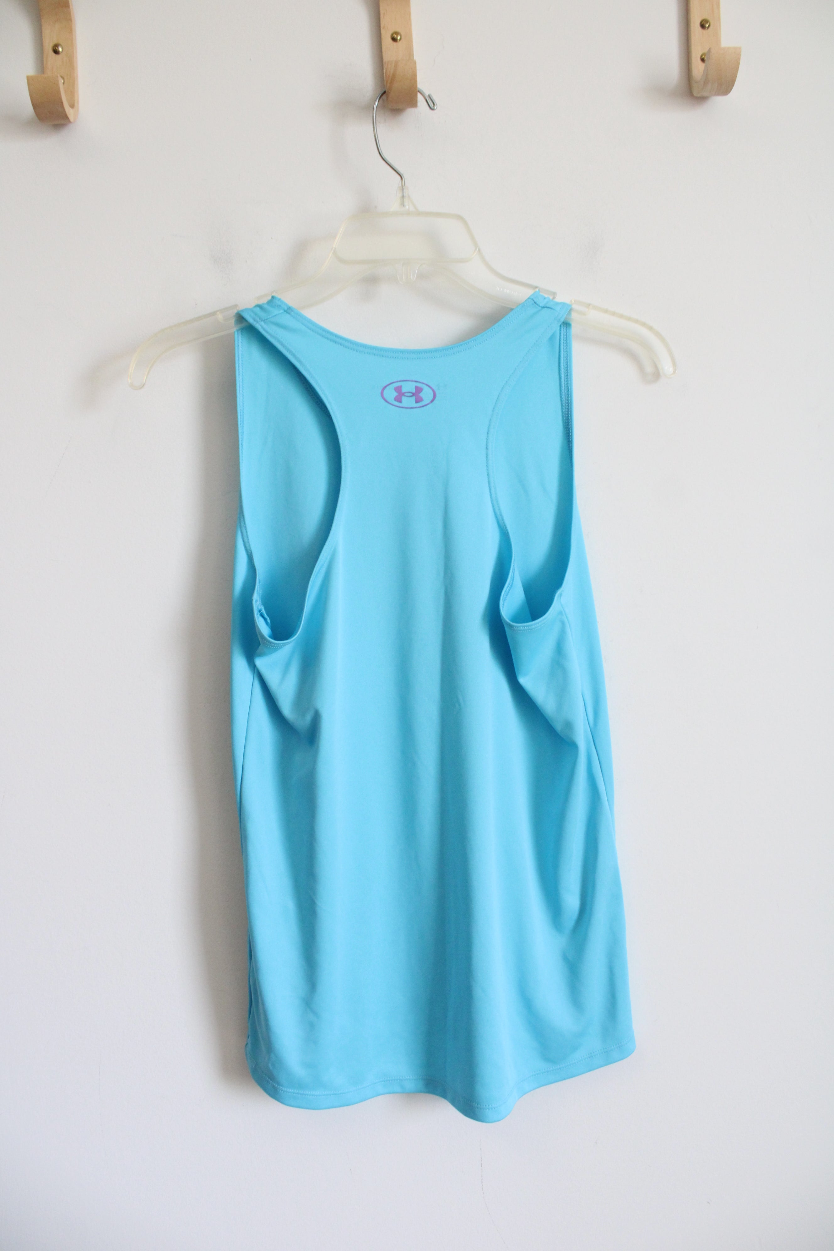 Under Armour Blue Athletic Tank Top | Youth L