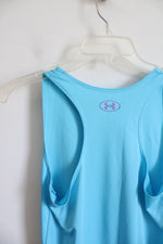 Under Armour Blue Athletic Tank Top | Youth L