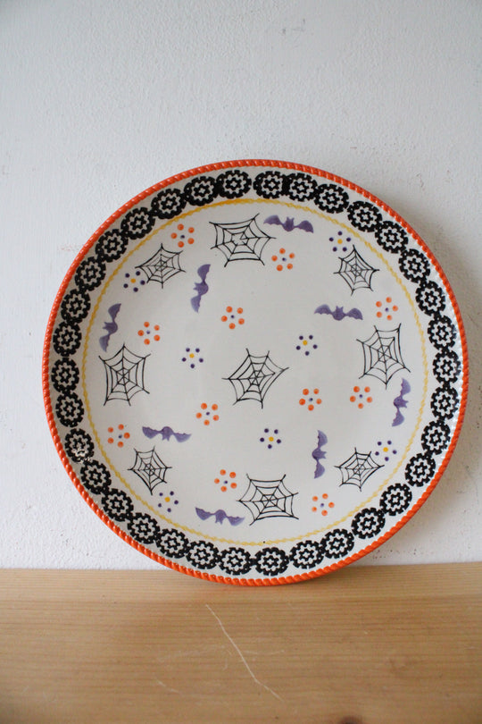 Temptations Seasonal Halloween Boofetti 10.5" Dinner Plate