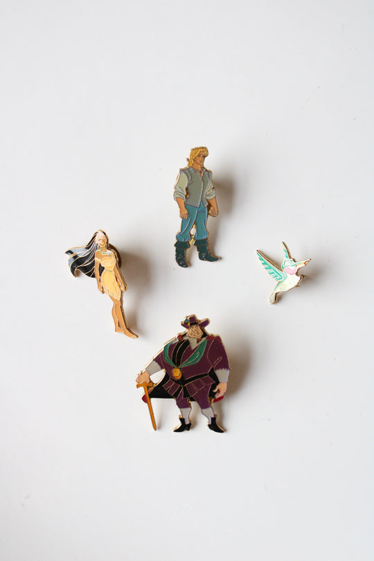 Disney Pocahontas Vintage Pin Set | Set Of 4