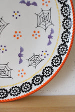 Temptations Seasonal Halloween Boofetti 10.5" Dinner Plate