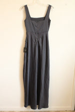 NEW Lulus Gray Sleeveless Maxi Dress | XS
