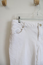 1822 Taylor White Capri Jeans | 14