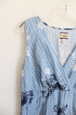 Heritage Collection By Bass Blue & White Patterned Cotton Dress | 10