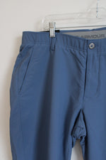 NEW Under Armour Dusty Blue Tapered Pant | 38X30