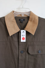 NEW Express Green Barn Style Jacket | M