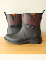 Rag & Bone New York Black and Maroon Rain Boots | Size 37 (7)
