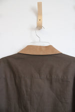 NEW Express Green Barn Style Jacket | M