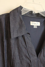 New Harper Rose Dark Blue Sleeveless Dress | 16