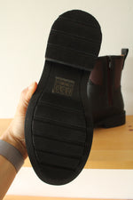 Rag & Bone New York Black and Maroon Rain Boots | Size 37 (7)