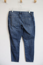 Hot In Hollywood Embroidery Classic Denim Ankle Skinny Jeans | 12