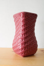 Longaberger Woven Reflections Rose Dusty Pink Vase