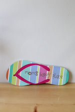 P. Graham Dunn "Mom's Happy Place" Flip Flop Sign