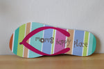 P. Graham Dunn "Mom's Happy Place" Flip Flop Sign