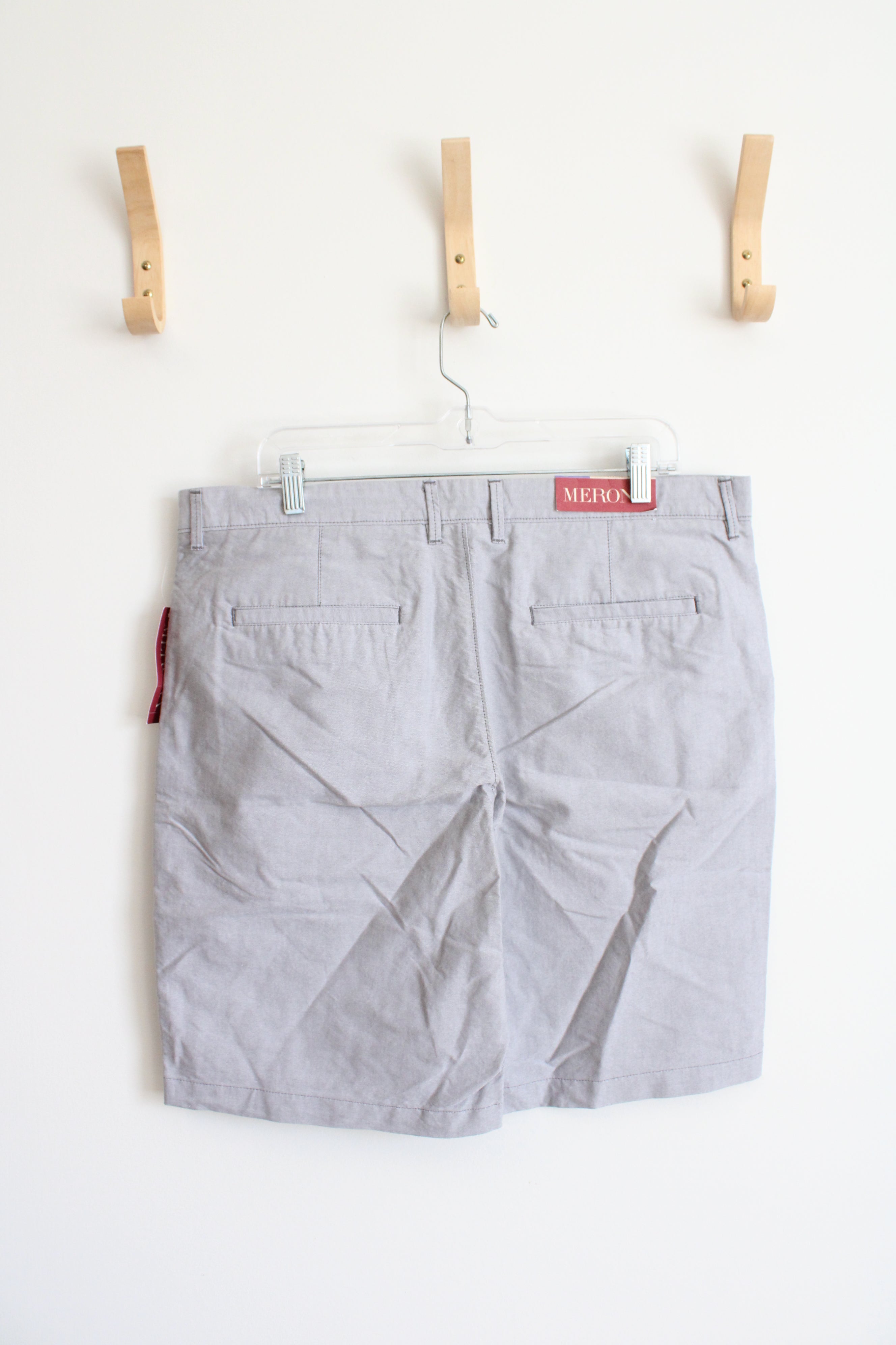 NEW Merona Gray Cotton Shorts | 36
