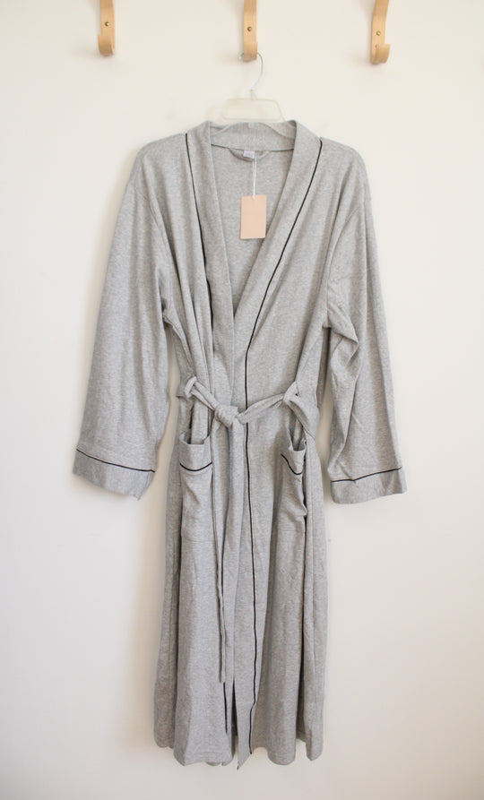 NEW Heartnice Gray Cotton Robe | M (8/12)