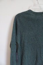 NEW Tahari Green Cashmere Sweater | L