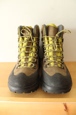 Kybun Matterhorn Lime Green and Leather Boots | Size 10