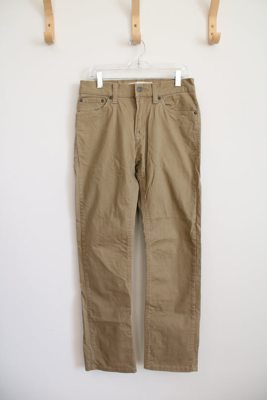 Levi's 511 Slim Tan Pants | Youth 14