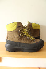 Kybun Matterhorn Lime Green and Leather Boots | Size 10