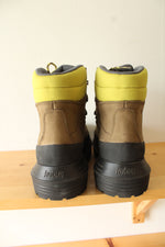 Kybun Matterhorn Lime Green and Leather Boots | Size 10