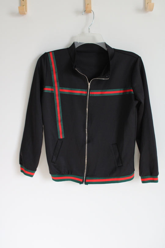 Black Red Green Light Jacket | 12