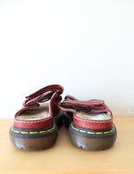 Dr. Martens Vintage Chunky Red Strappy Sandals | Size 5