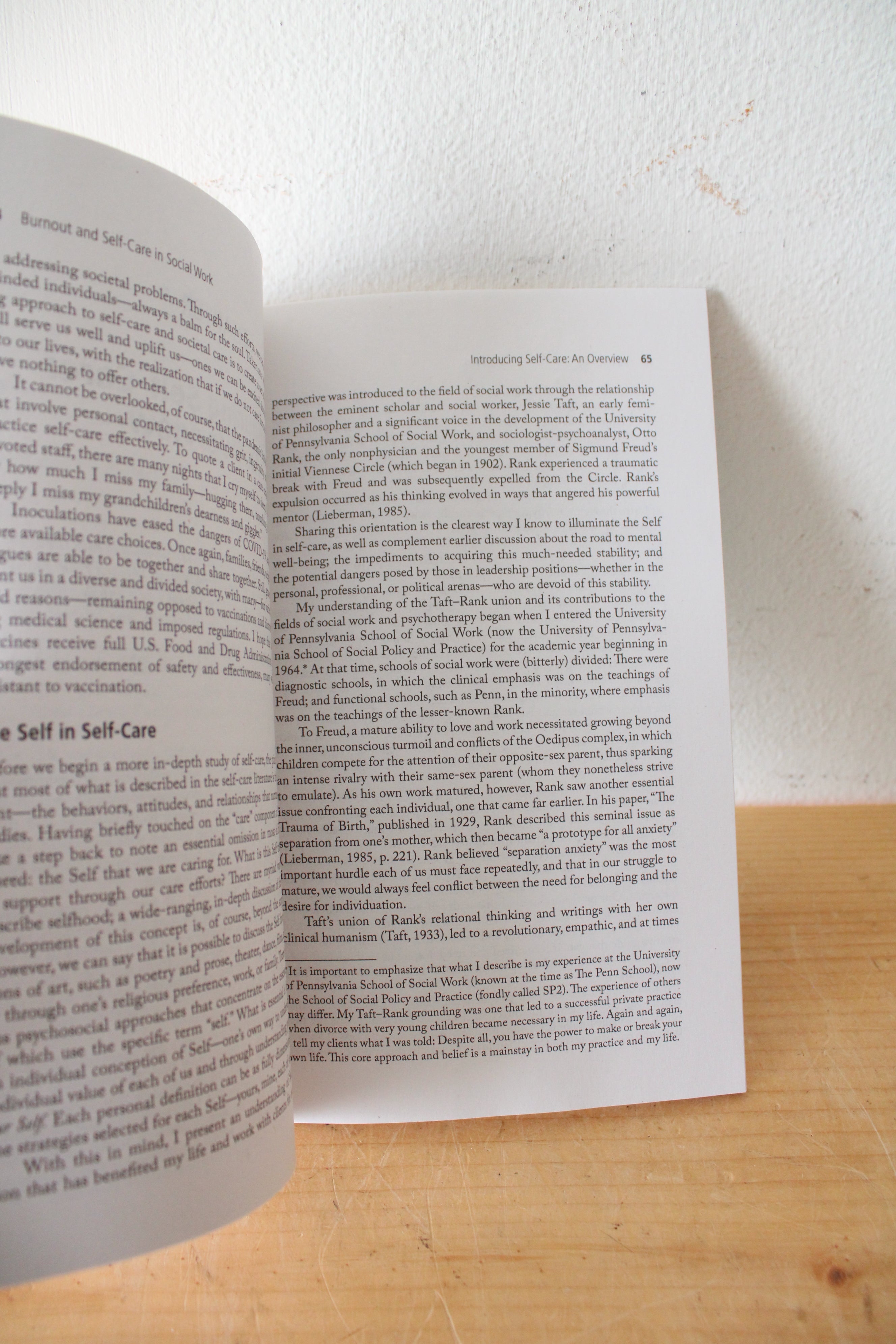 Burnout And Self-Care In Social Work By Sarakay Smullens Second Edition