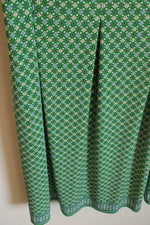 NEW Max Studio Green Multi Pattern Sleeveless Dress | M