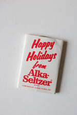 Alka-Seltzer Happy Holidays Speedy Ornament