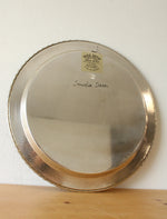 Miro David Hand Made Silver Plated "Last Supper" Wall Plate