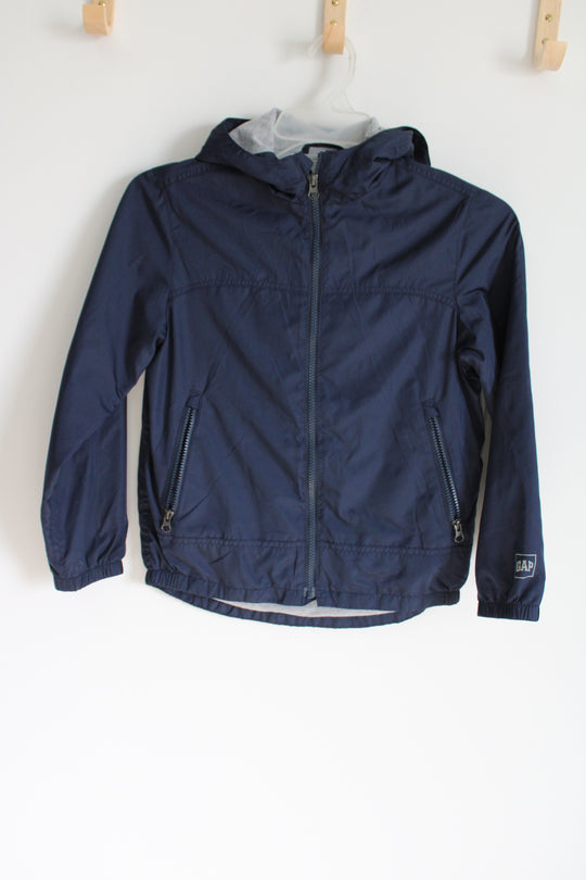 Gap Kids Dark Navy Blue Windbreaker Jacket | 8
