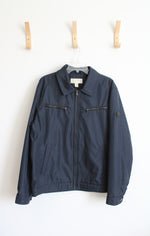 MICHAEL Michael Kors Navy Bomber Jacket | L