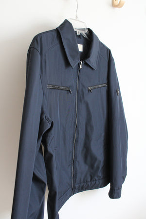 MICHAEL Michael Kors Navy Bomber Jacket | L