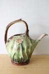 Green Floral Pitcher/Teapot